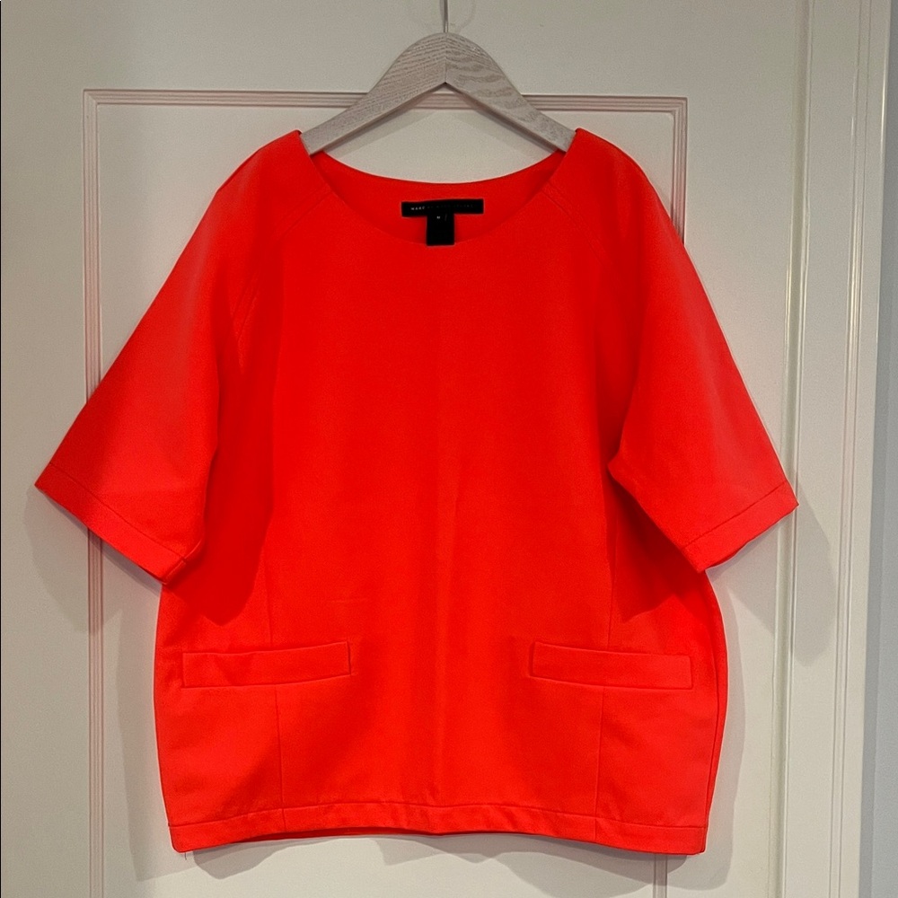 Marc by Marc Jacobs Bright Red Short Sleeve Top